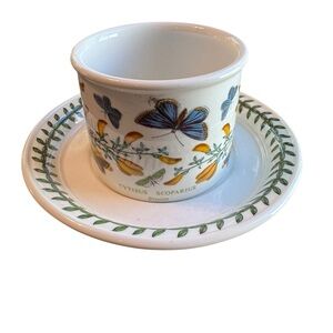 Portmeirion BOTANIC GARDEN Drum Mug Cytisus Scoparius Broom Made in England 1972